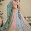 Aesthetic Georgette Designer Bridal Lehenga Choli for Engagement, Wedding, and Reception