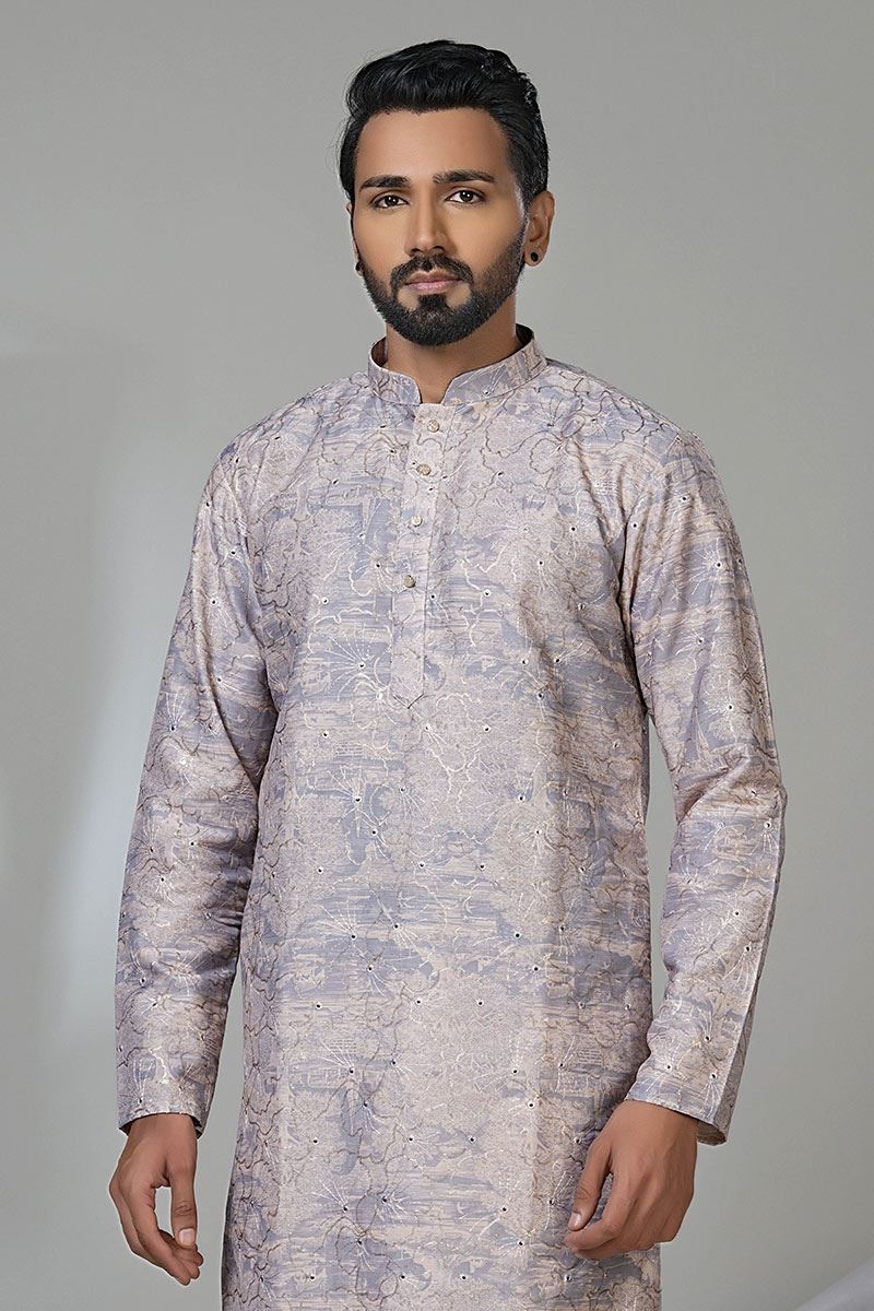 Fancy Designer Men’s Kurta Pyjama for Festivals, Sangeet, and Parties