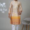 Stylish Designer Men’s Kurta Pyjama for Haldi, Sangeet, and Parties