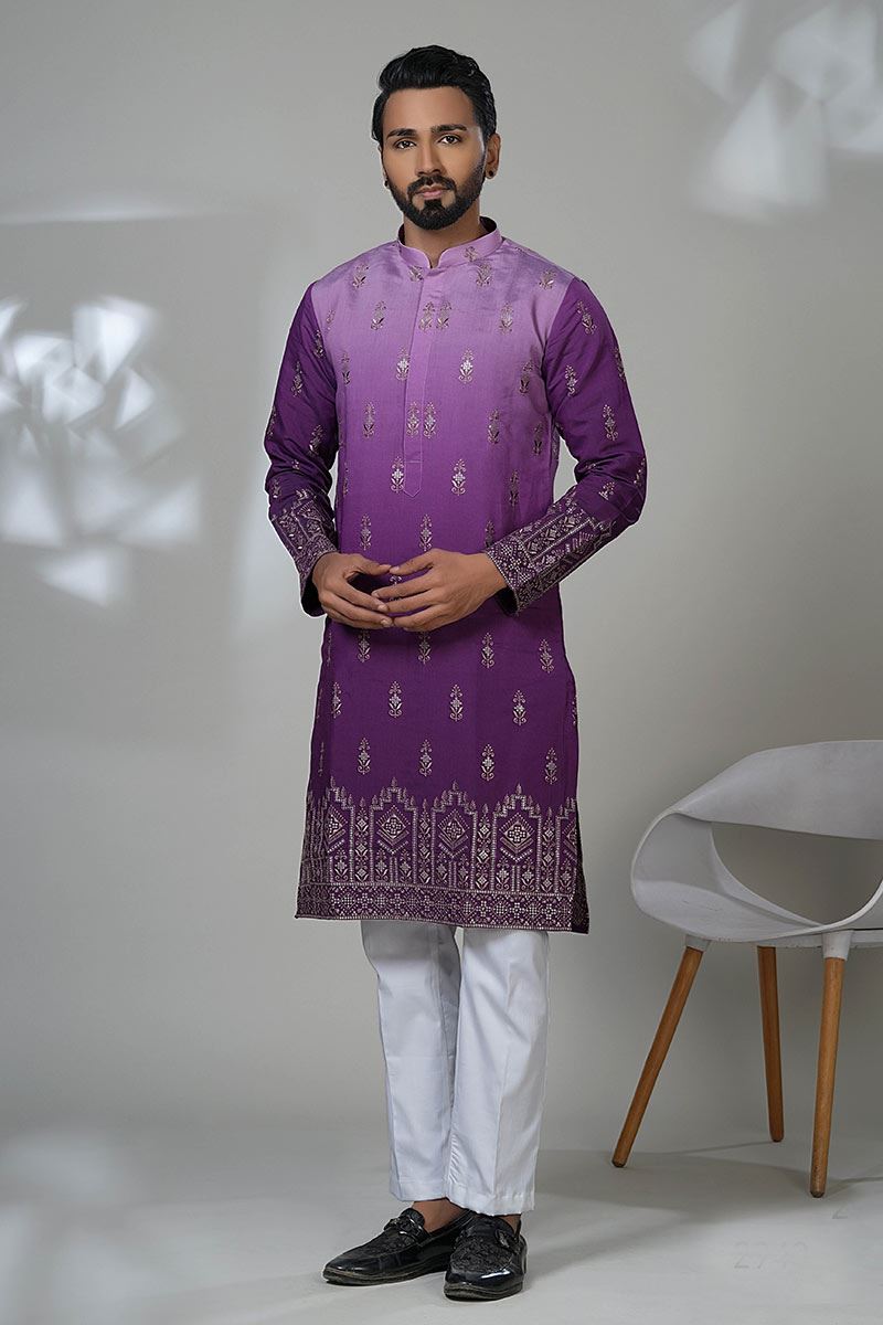 Charismatic Designer Men’s Kurta Pyjama for Festivals, Sangeet, and Parties
