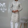 Majestic Designer Men’s Kurta Pyjama for Festivals, Sangeet, and Parties