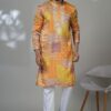 Enticing Designer Men’s Kurta Pyjama for Haldi, Sangeet, and Parties