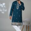 Royal Designer Men’s Kurta Pyjama for Festivals, Sangeet, and Parties