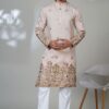 Vibrant Designer Men’s Kurta Pyjama for Festivals, Sangeet, and Parties