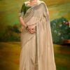 Breathtaking Tissue Organza Designer Saree for Sangeet and Parties