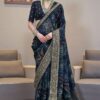 Mesmerizing Silk Designer Saree for Engagement, Sangeet and Parties