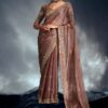 Aesthetic Pure Silk Designer Saree for Engagement, Wedding, and Reception