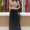 Creative Georgette Designer Palazzo Suit for Sangeet and Parties