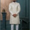 Magnificent Cream Designer Sherwani for Wedding
