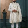 Exquisite Off-White Designer Sherwani for Wedding