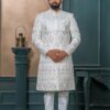 Marvelous Off-White Designer Sherwani for Wedding