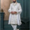 Awesome Off-White Designer Sherwani for Wedding