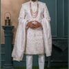 Charismatic Light Pink Designer Sherwani for Wedding
