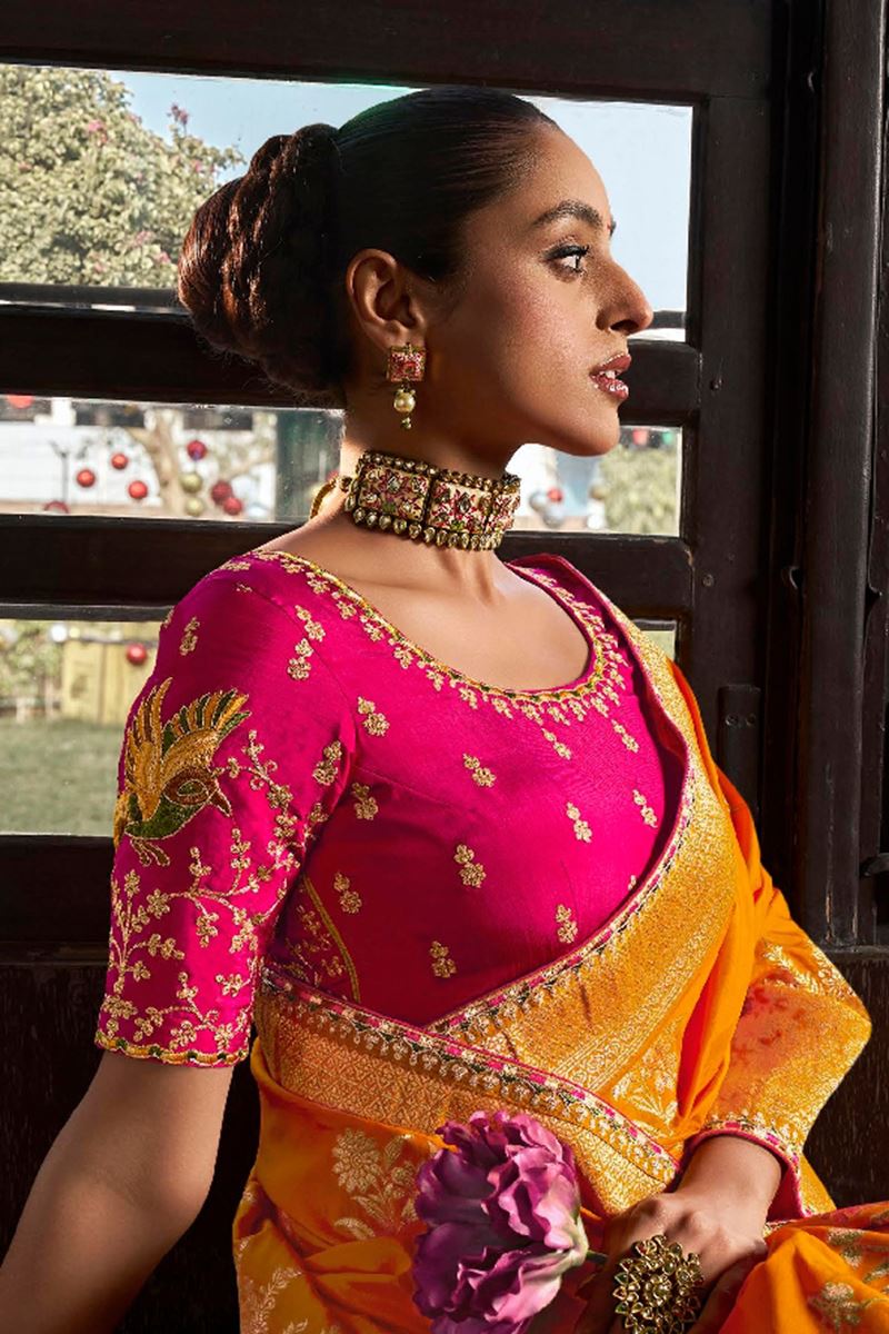 Impressive Soft Dola Viscose Silk Designer Saree for Wedding and Reception