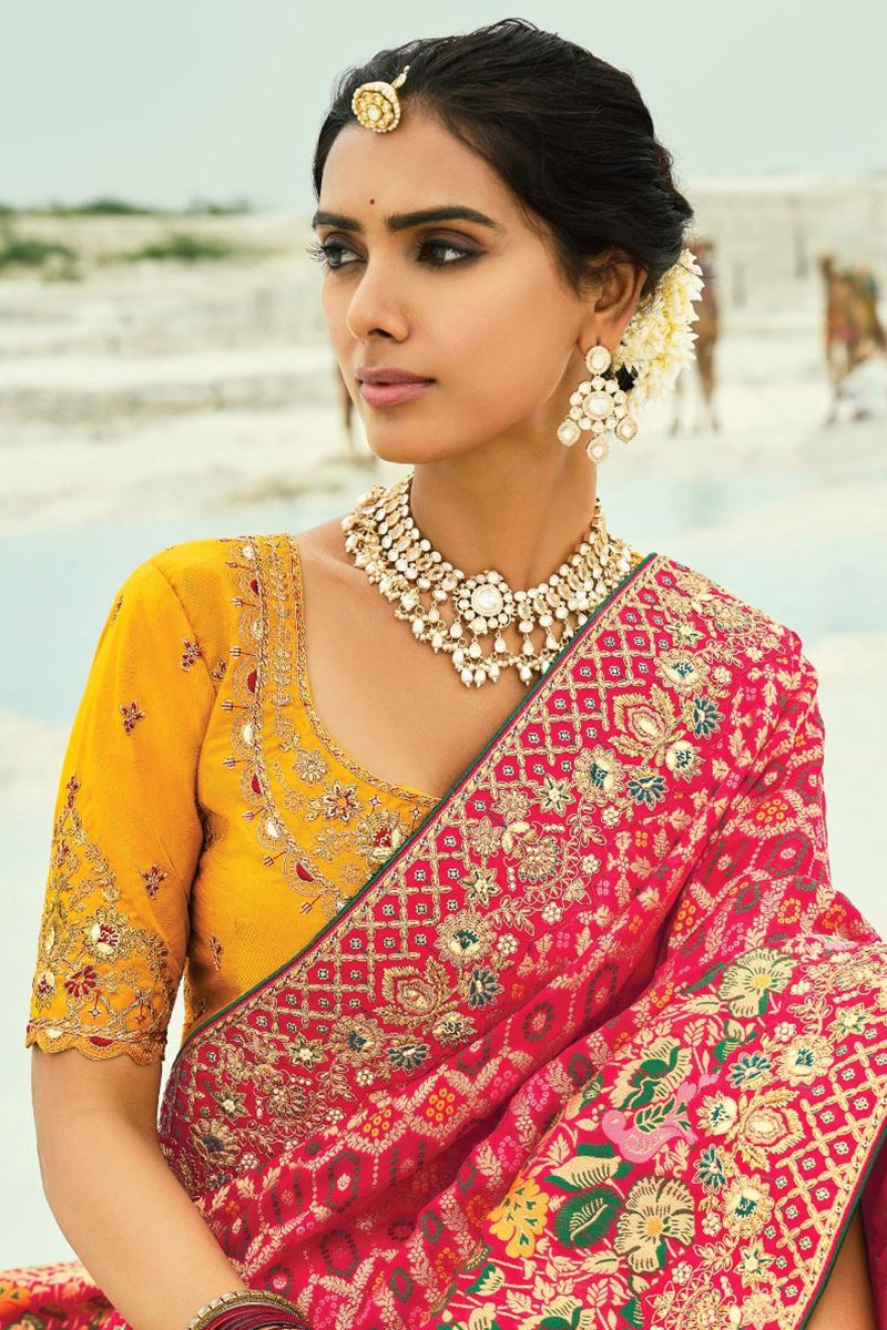 Enticing Pure Georgette Designer Saree for Reception, Sangeet, and Parties