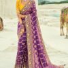 Trendy Pure Georgette Designer Saree for Reception, Sangeet, and Parties