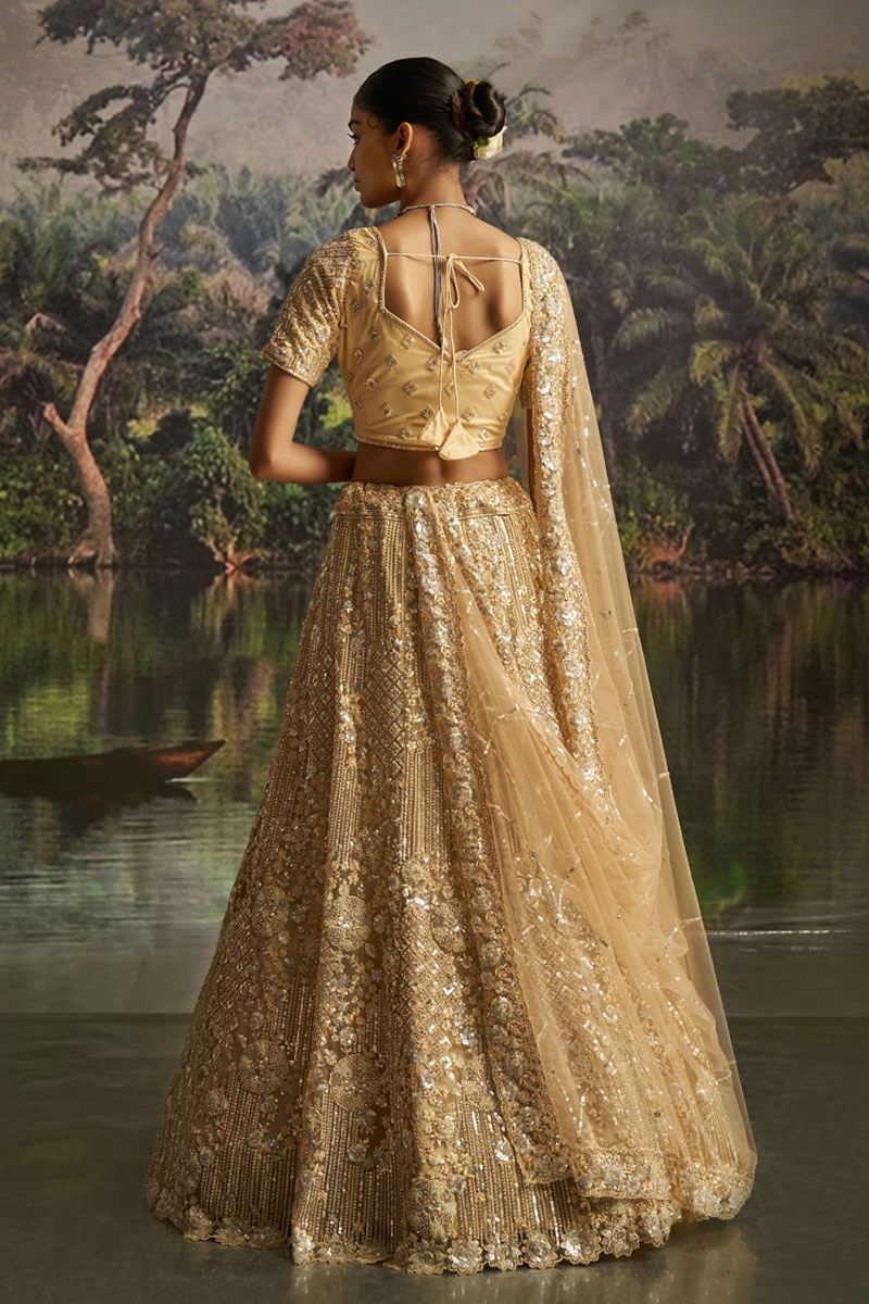 Heavenly Soft Net Designer Wedding Lehenga Choli for Wedding and Reception