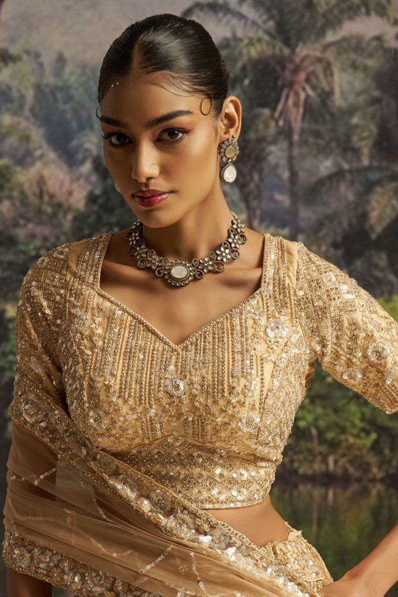 Heavenly Soft Net Designer Wedding Lehenga Choli for Wedding and Reception