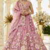 Delightful Organza Designer Indo-Western Lehenga Choli for Engagement and Reception
