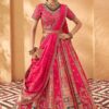 Captivating Premium Banarasi Silk Designer Bridal Lehenga Choli for Wedding and Reception