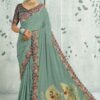 Dazzling Silk Designer Saree for Wedding and Reception