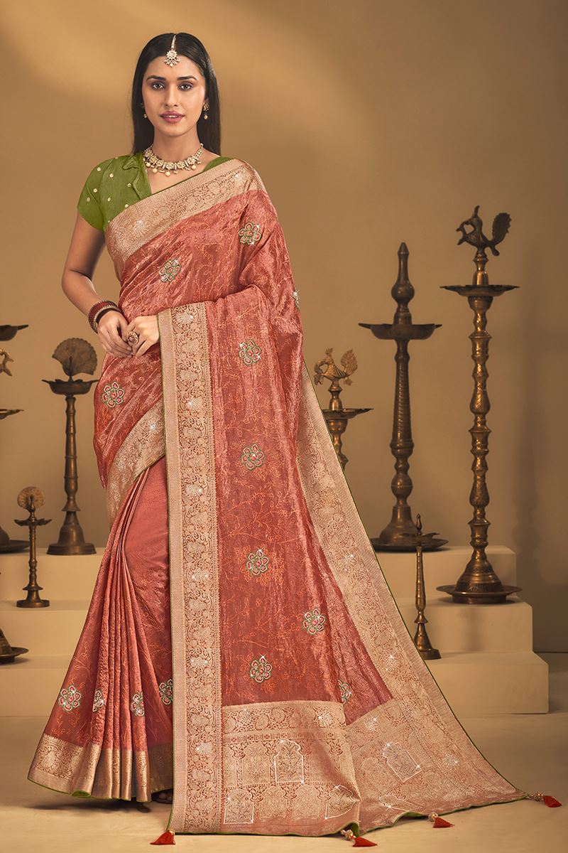 Royal Silk Designer Saree for Wedding and Reception