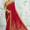 Fascinating Silk Designer Saree for Wedding and Reception