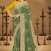 Fascinating Silk Designer Saree for Wedding and Reception