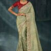 Amazing Pure Banarasi Silk Designer Saree for Engagement, Wedding, and Reception