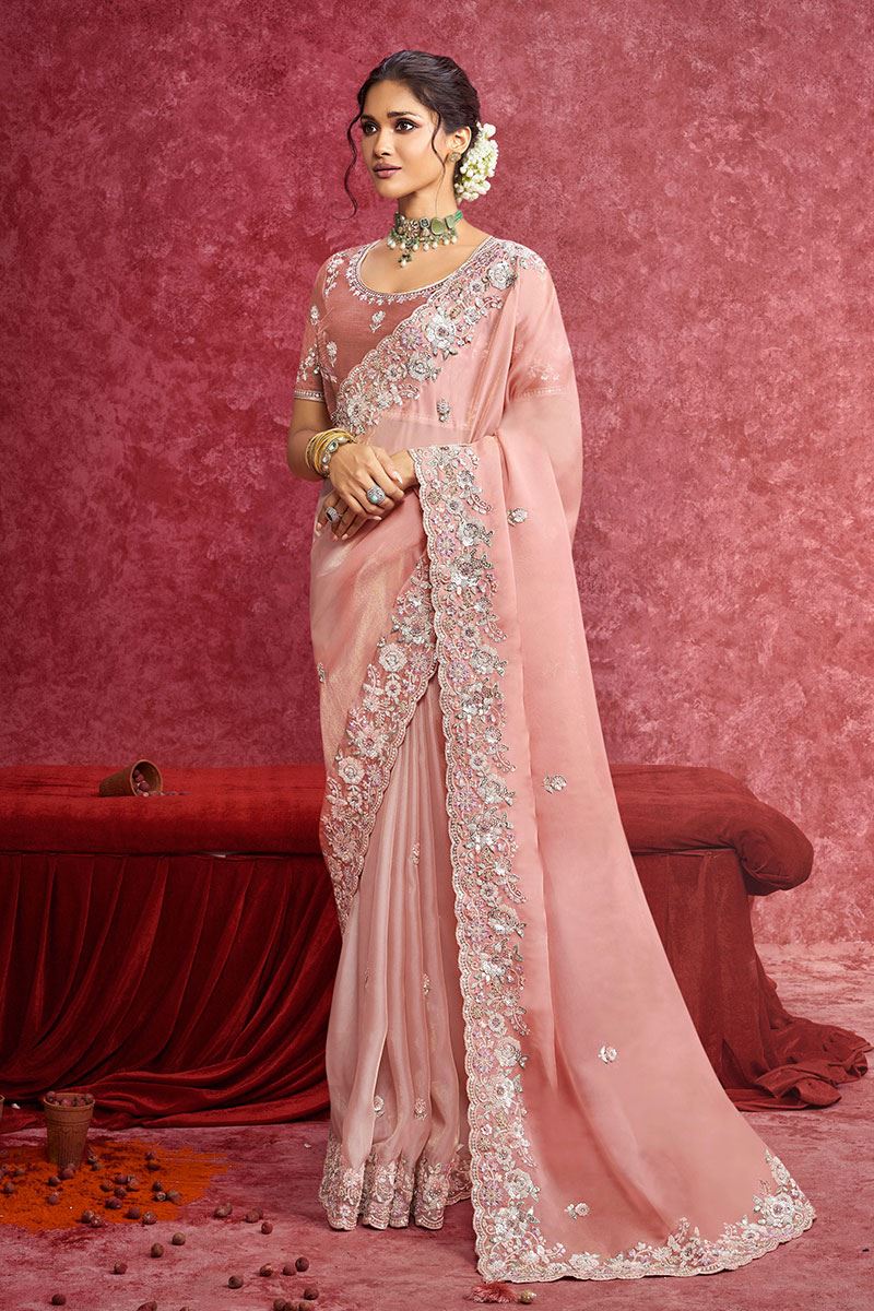 Royal Casio Silk Designer Saree for Engagement and Reception
