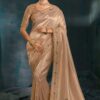 Charming Pure Ziraf Silk Designer Saree for Wedding, Engagement, and Reception