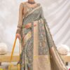 Enticing Silk Designer Saree for Wedding and Reception