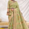 Delightful Silk Designer Saree for Wedding and Reception