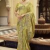 Attractive Pure Viscose Jacquard Silk Designer Saree for Engagement, Wedding, and Reception