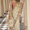 Glamorous Pure Viscose Jacquard Silk Designer Saree for Engagement and Reception