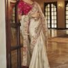 Beautiful Pure Viscose Jacquard Silk Designer Saree for Wedding and Reception