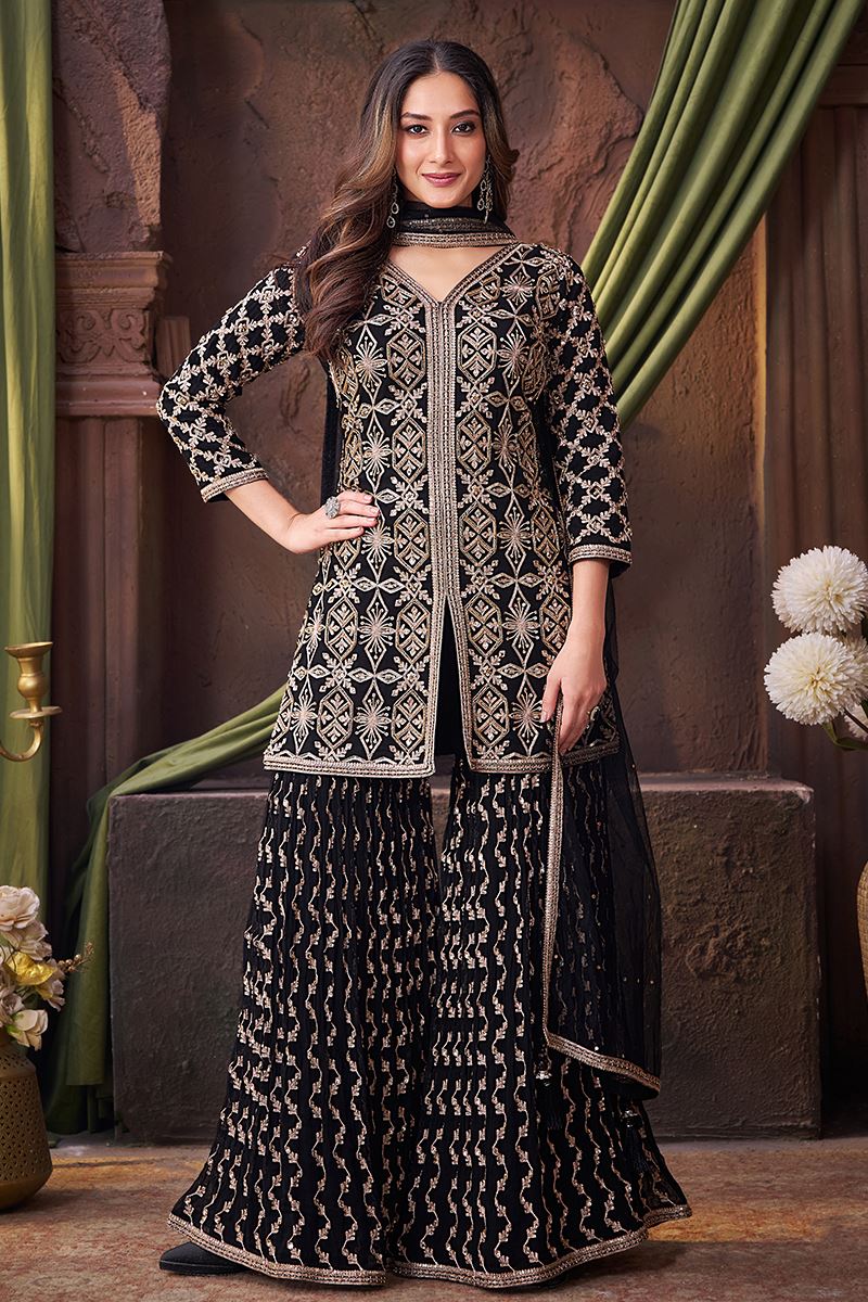 Pretty Designer Palazzo Suit for Sangeet and Parties