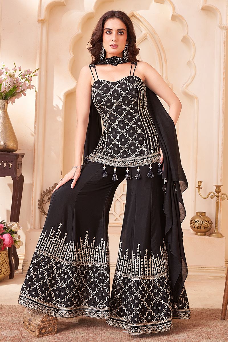 Marvelous Designer Palazzo Suit for Sangeet and Parties