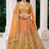 Pretty Silk Designer Bridal Lehenga Choli for Wedding and Reception