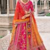 Enticing Silk Designer Bridal Lehenga Choli for Wedding and Reception