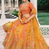 Irresistible Silk Designer Bridal Lehenga Choli for Wedding and Reception
