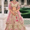 Exuberant Silk Designer Bridal Lehenga Choli for Wedding and Reception