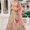 Delightful Silk Designer Bridal Lehenga Choli for Wedding and Reception