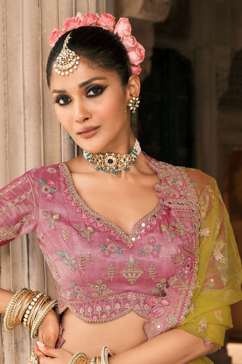 Trendy Silk Designer Bridal Lehenga Choli for Wedding and Reception