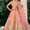 Flawless Silk Designer Bridal Lehenga Choli for Wedding and Reception