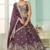 Fascinating Tissue Designer Indo-Western Lehenga Choli for Engagement and Reception