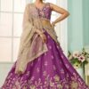 Flamboyant Georgette Designer Indo-Western Lehenga Choli for Engagement and Reception