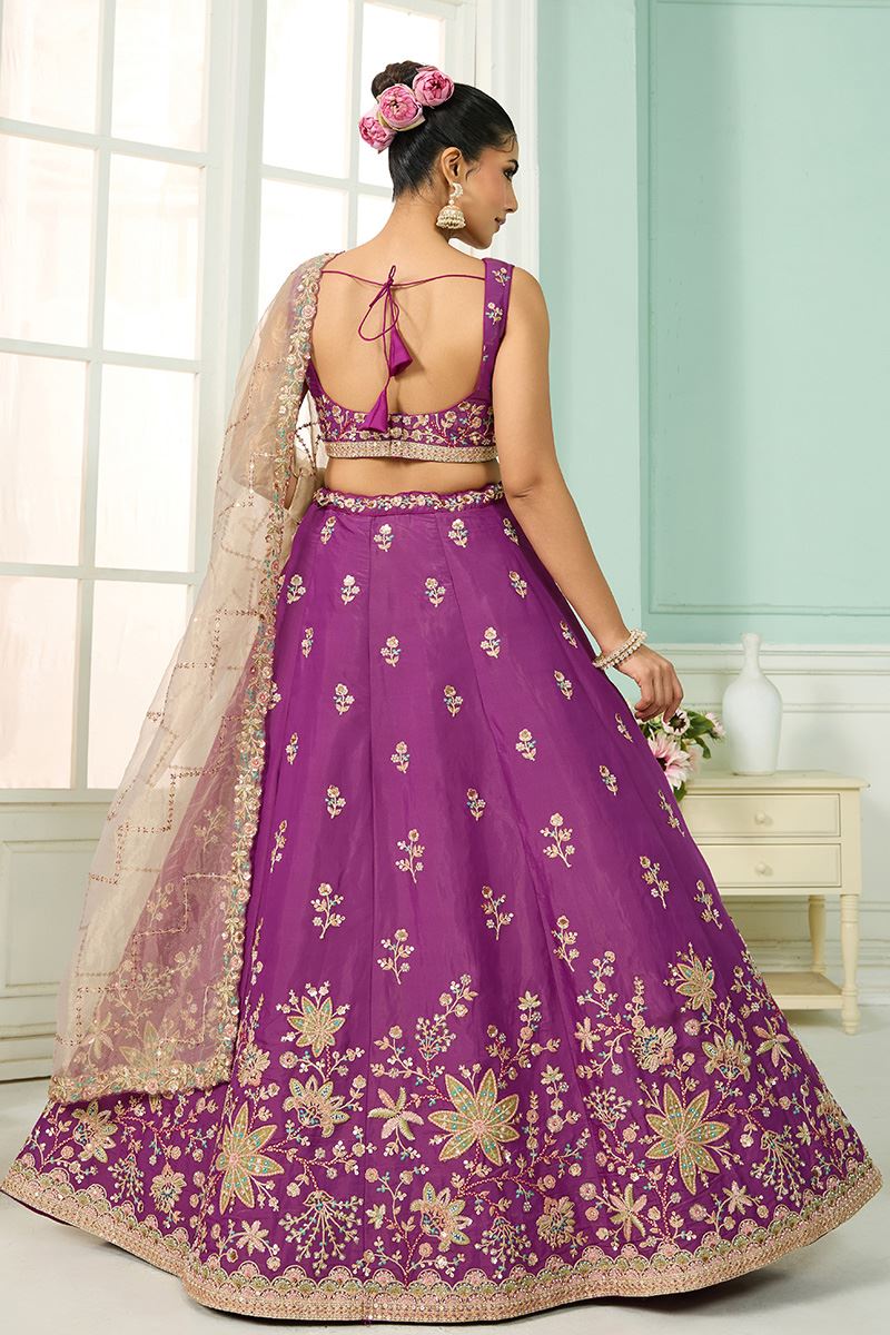 Flamboyant Georgette Designer Indo-Western Lehenga Choli for Engagement and Reception