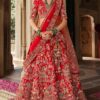 Exuberant Heavy Pure Silk Designer Bridal Lehenga Choli for Wedding