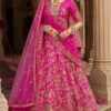 Ethnic Heavy Pure Silk Designer Bridal Lehenga Choli for Wedding